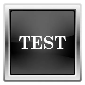 Test icon 스톡 일러스트