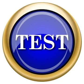 Test icon 스톡 일러스트