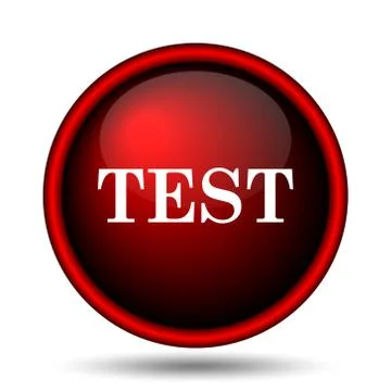 Test icon 스톡 일러스트