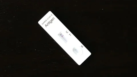 Test Kit time lapse Stock Footage 171462884