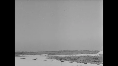 Test launching and firing on prototype rockets Stock Footage 103383558