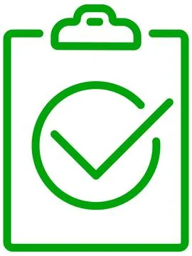 Test Line Icon Ilustração Stock