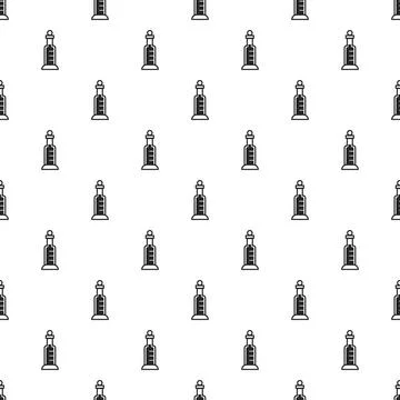 Test medicine glass pattern seamless Stock Illustration