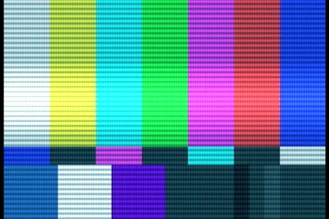 Test Pattern Stock Footage 450616