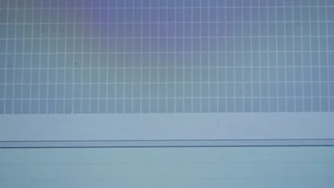 A test is performed on the computer screen, displaying errors. A popular program Stock Footage 329666339