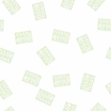 Test result glyph vector seamless pattern sign イラスト素材