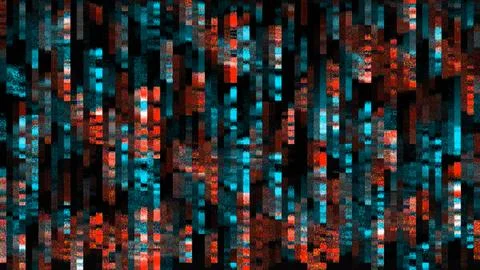 Test Screen abstract Glitch Texture イラスト素材