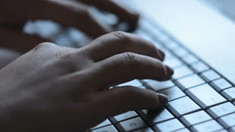 Test set on the keyboard Stock Footage 86898908
