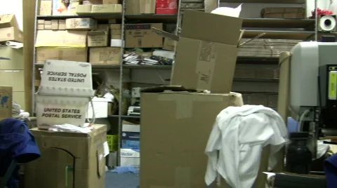 Test Storage room Stock Footage 451682