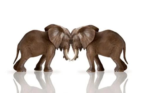 Test of strength concept isolated Stock Photos