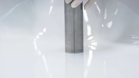 Test of surface with ball Stock Footage 83241121