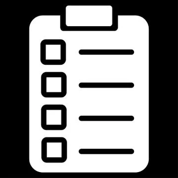 Test task icon from Business Bicolor Set Stock Illustration