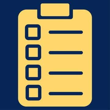 Test task icon from Business Bicolor Set Stock Illustration