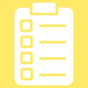 Test task icon from Business Bicolor Set Illustrazione stock
