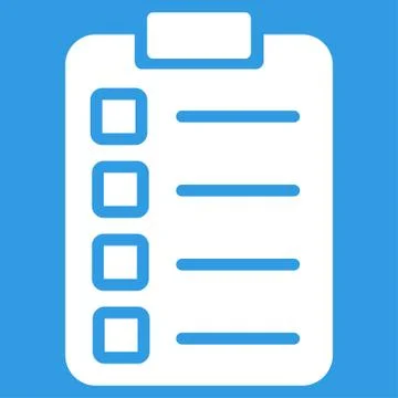 Test task icon from Business Bicolor Set Stock Illustration