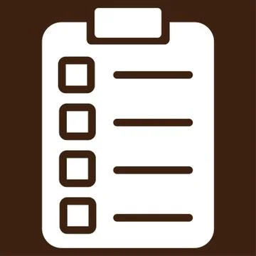 Test task icon Illustrazione stock