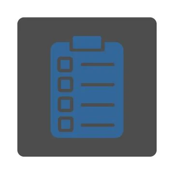 Test task icon Illustrazione stock