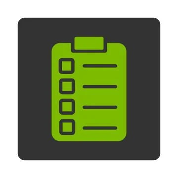 Test task icon Illustrazione stock