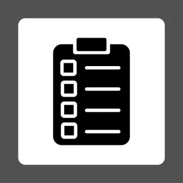 Test task icon Illustrazione stock