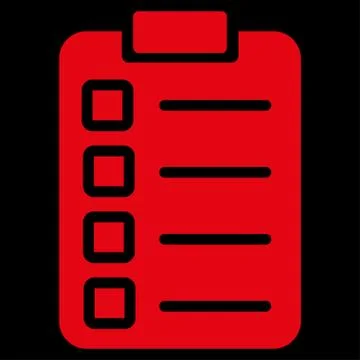 Test task icon Illustrazione stock