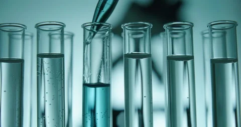 Test tube 01 Stock Footage 169125759