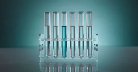 Test tube 02 Stock Footage 169125651