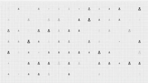 Test tube animation loop. Seamless pattern background. small test tubes slowly Stock Footage 138846999