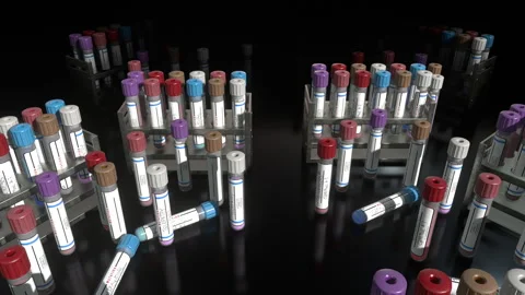 Test Tube Background Stock-Footage 336005772