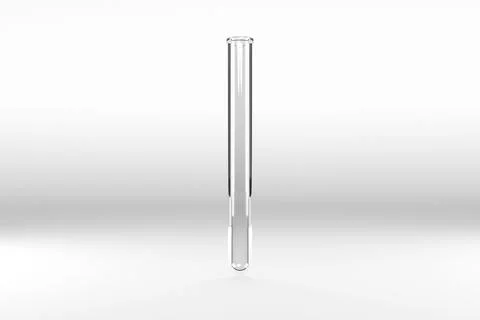 Test tube with chemical solution Stock Illustration