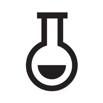 Test tube icon Stock Illustration