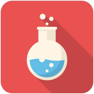 Test tube icon Stock Illustration