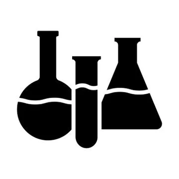 Test tube icon Stock Illustration
