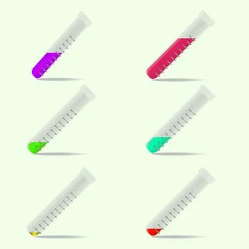 Test tube 스톡 일러스트