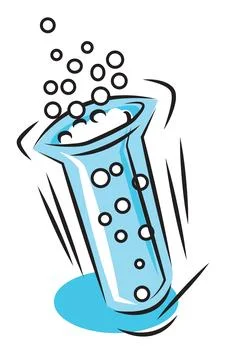 Test tube Illustrazione stock