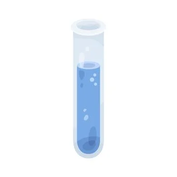 Test tube 库存插图