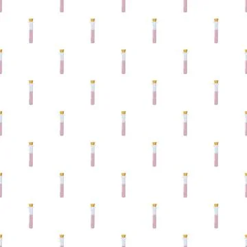 Test tube pattern Stockillustratie
