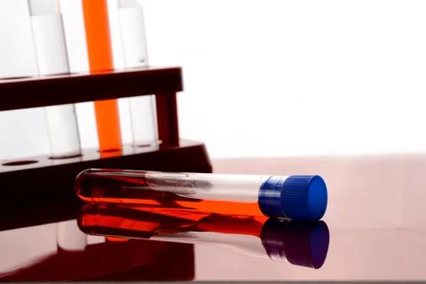 Test Tube Sample Foto stock