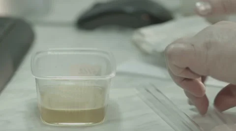 Test tubes, glass Stock Footage 42753970