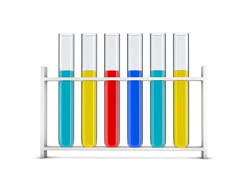Test tubes Stock Illustration