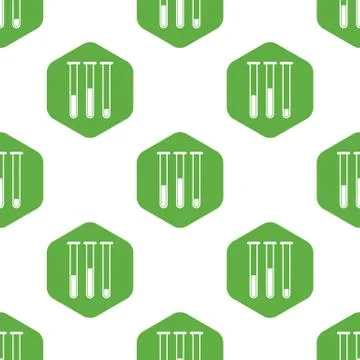 Test tubes pattern Stockillustratie