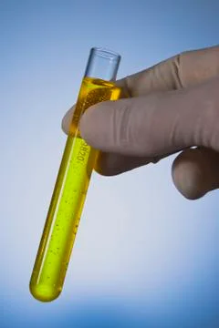 Test tubes Foto stock