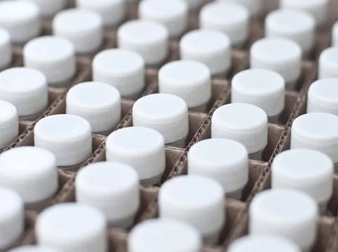 Test tubes. Stock Photos