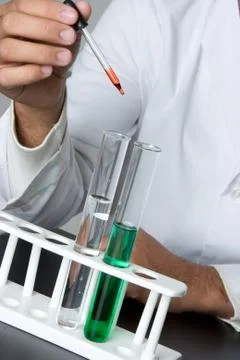 Test tubes Stock Photos