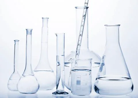 Test-tubes Foto stock