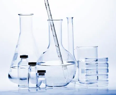 Test-tubes Foto stock