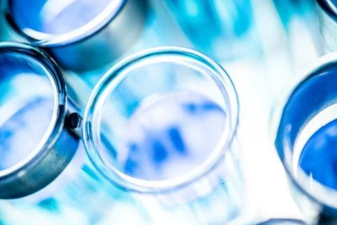 Test tubes A Stock Photos