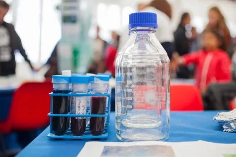 Test Tubes Foto stock