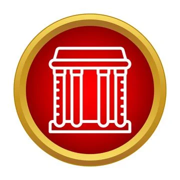 Test tubes rack icon for scientific research Stock Illustration