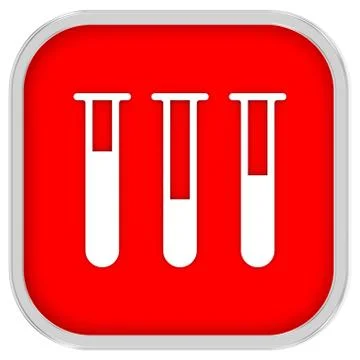 Test tubes sign Stock Photos