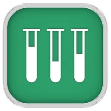 Test tubes sign Stock Photos